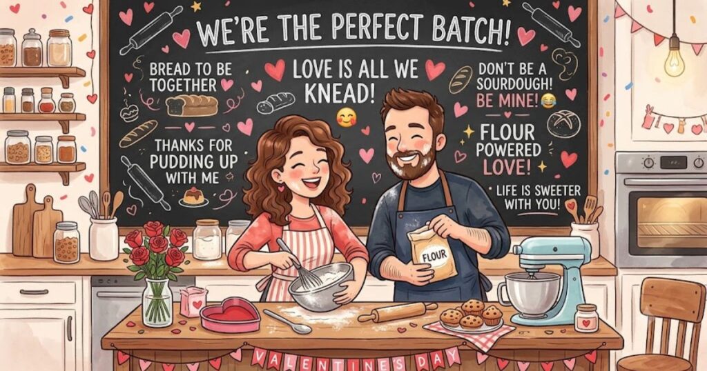Baking Puns for Valentine's Day for Adults