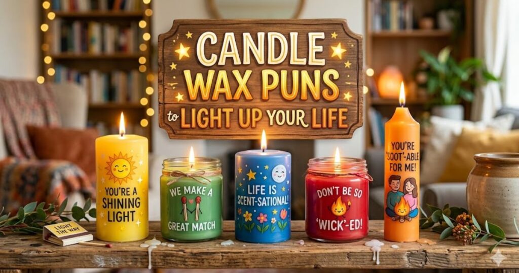 Candle Wax Puns to Light Up Your Life