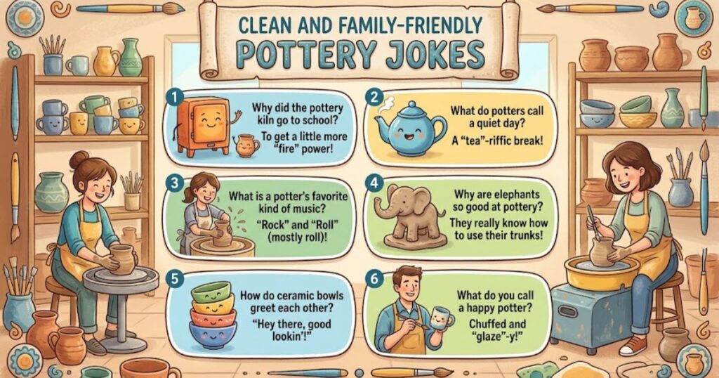 Clean and Family-Friendly Pottery Jokes