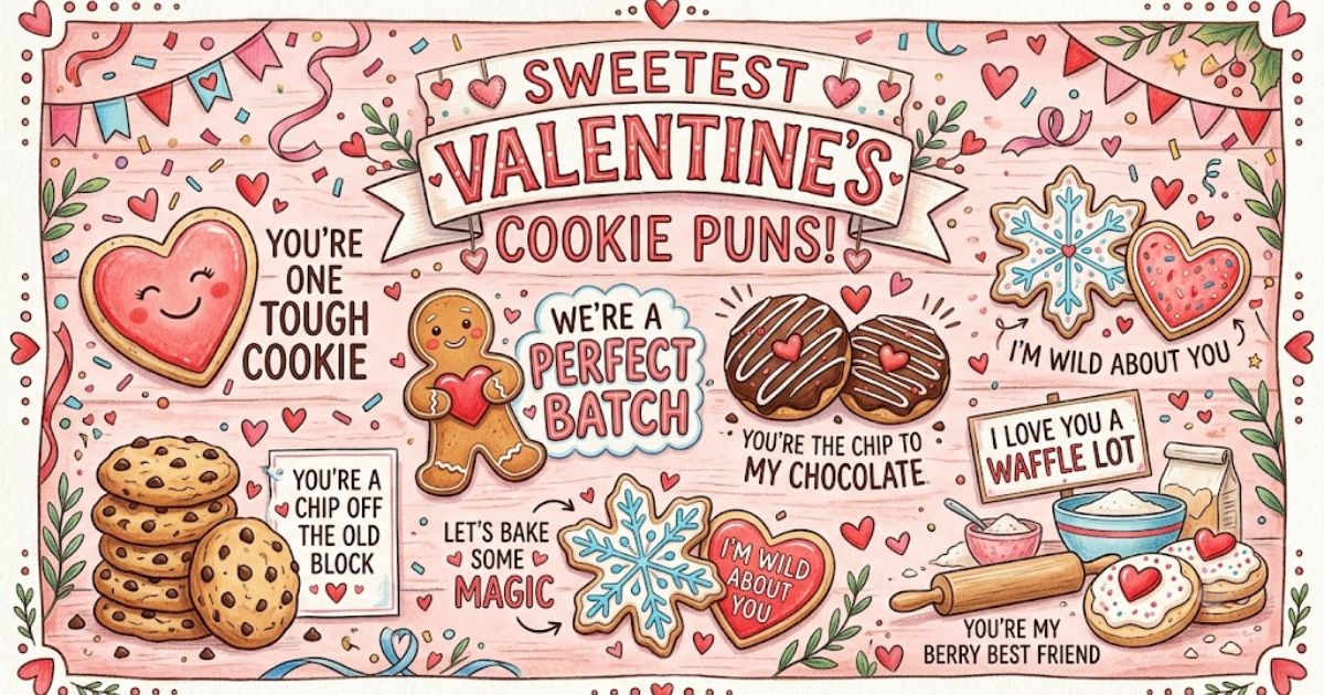 cookie valentines puns