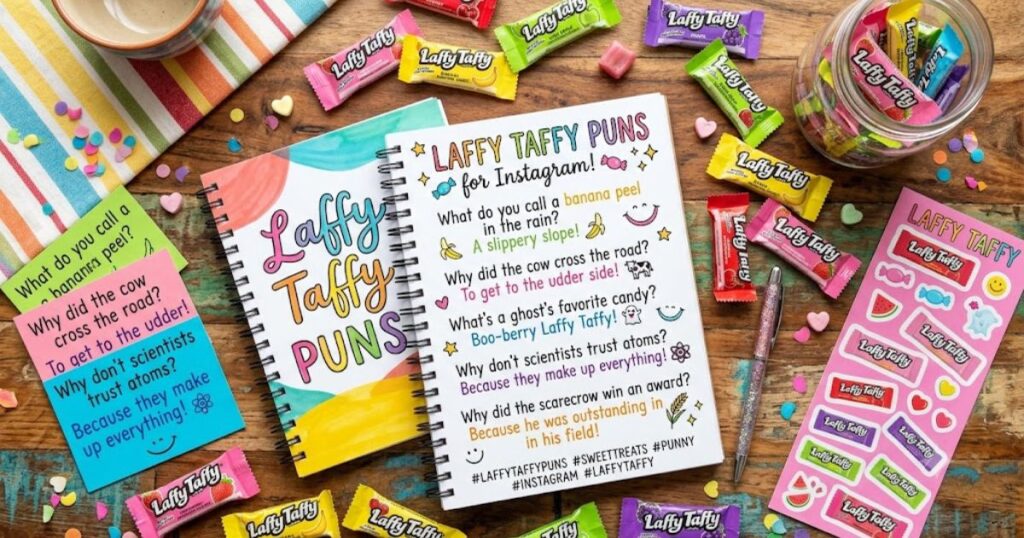 Laffy Taffy Puns for Instagram