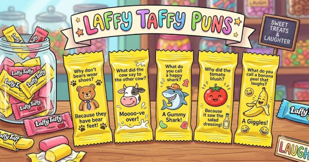 One-Liner Laffy Taffy Puns
