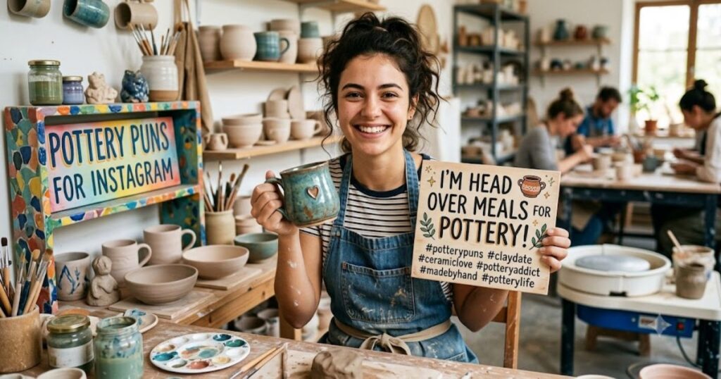 Pottery Puns for Instagram