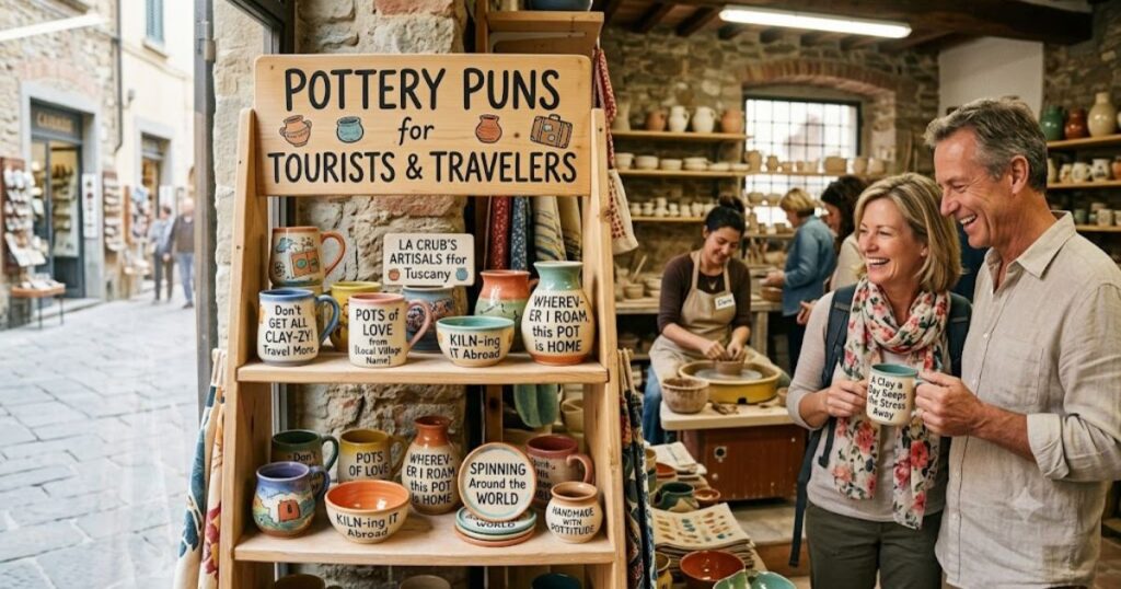 Pottery Puns for Tourists and Travelers