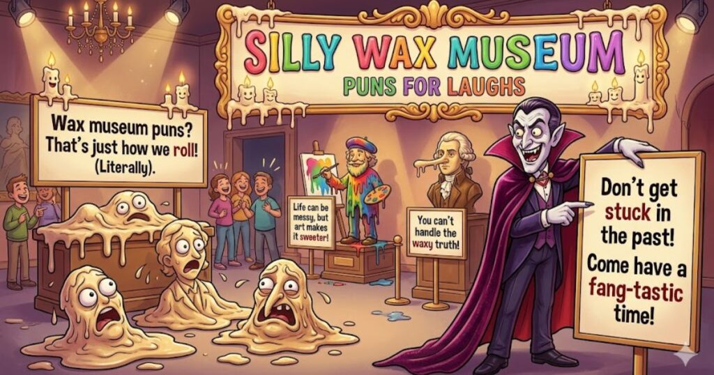 Silly Wax Museum Puns for Laughs