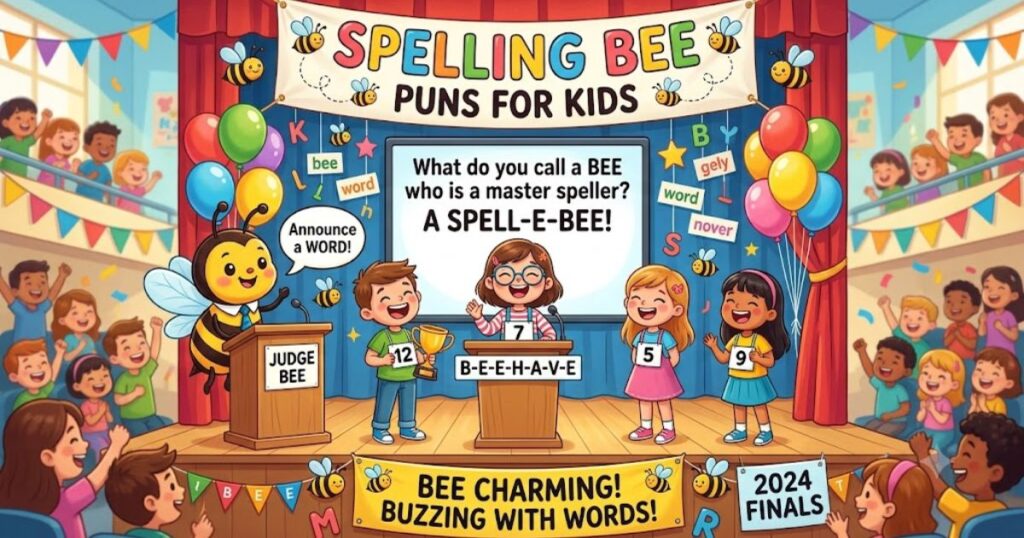 Spelling Bee Puns for Kids