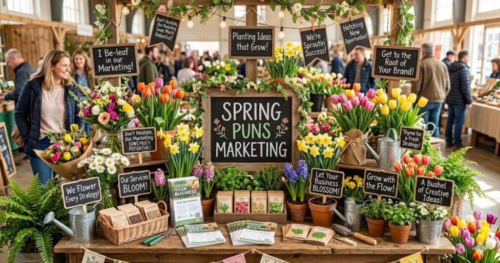 Spring Puns Marketing