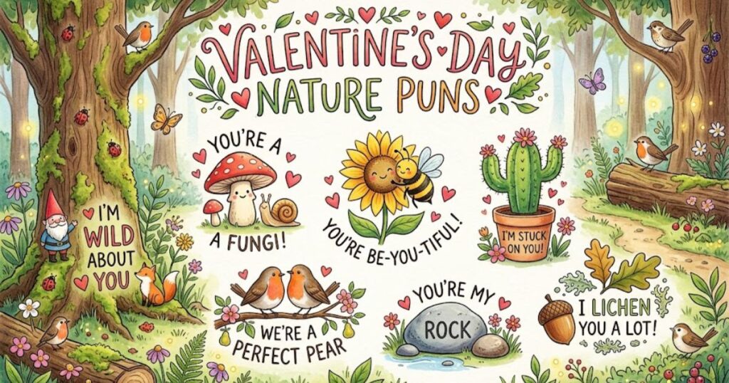 Valentine's Day Nature Puns