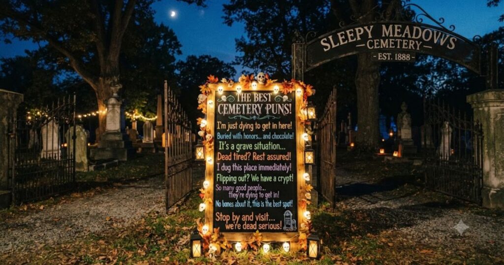 Best Cemetery Puns