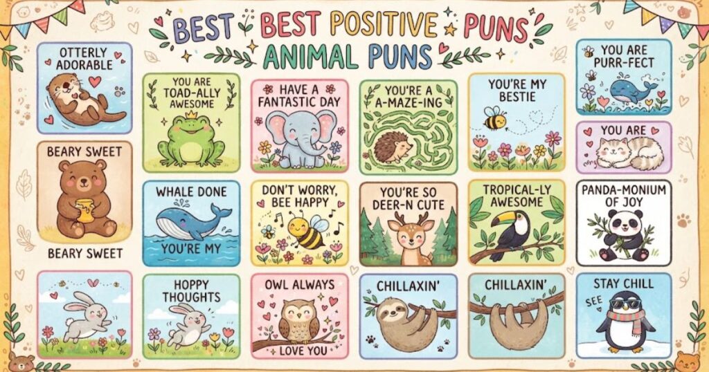 Best Positive Animal Puns
