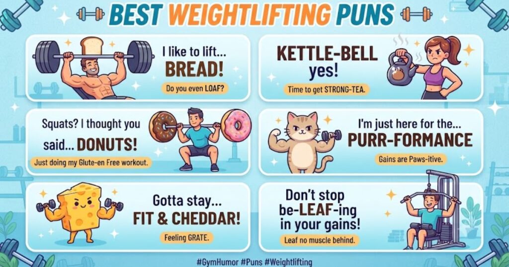Best Weightlifting Puns