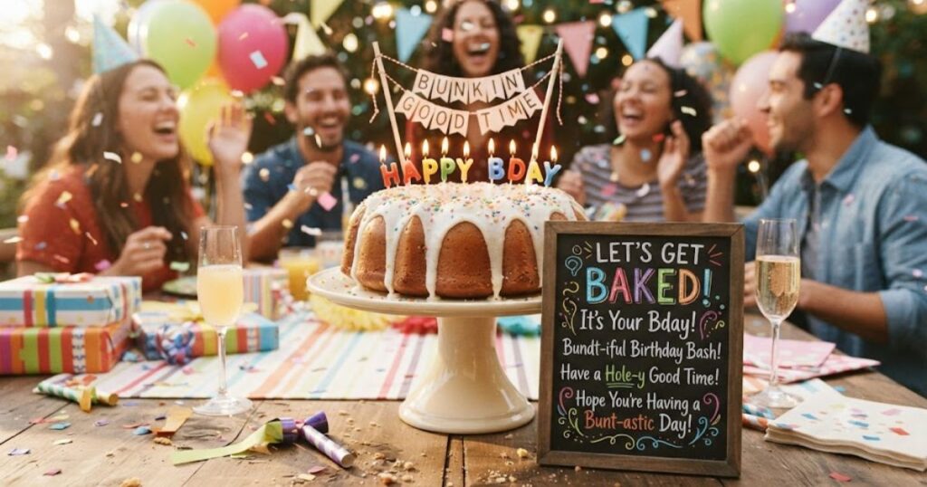 Birthday Bundt Cake Puns
