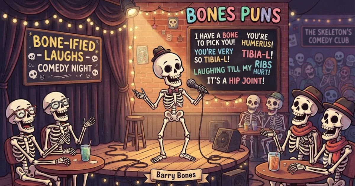 bones puns