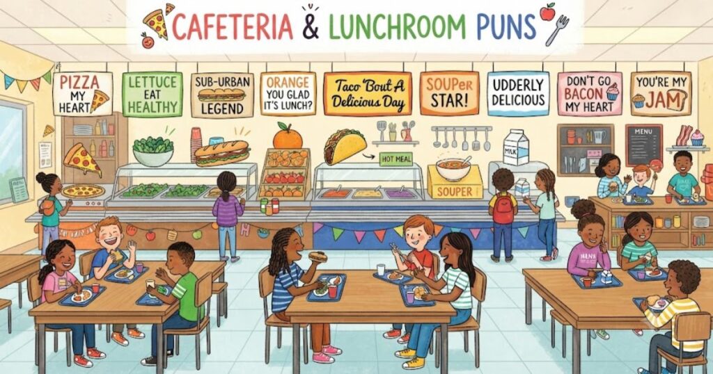 Cafeteria & Lunchroom Puns