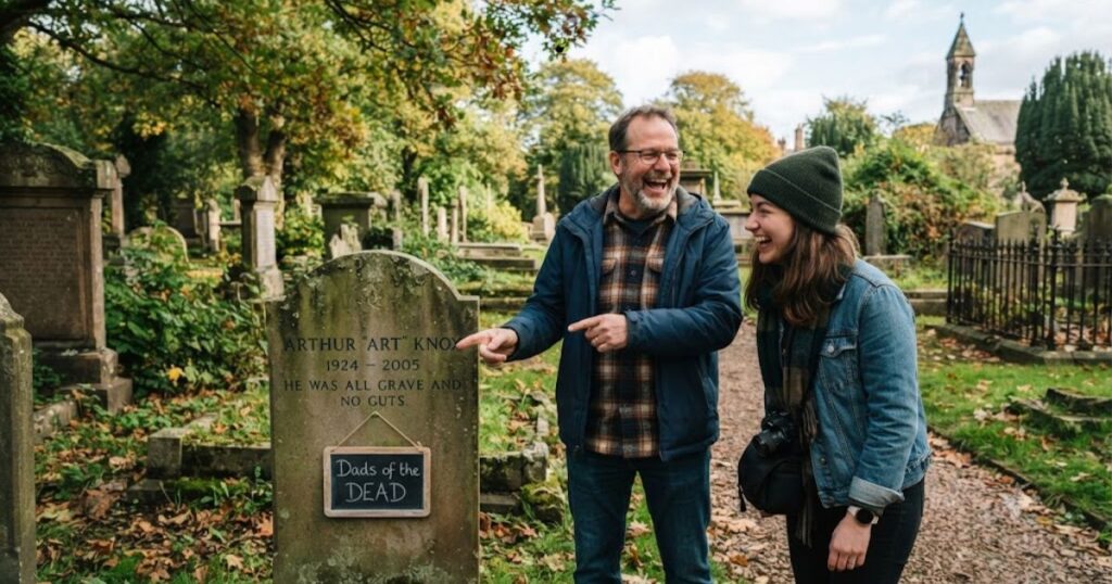 Cemetery Dad Jokes
