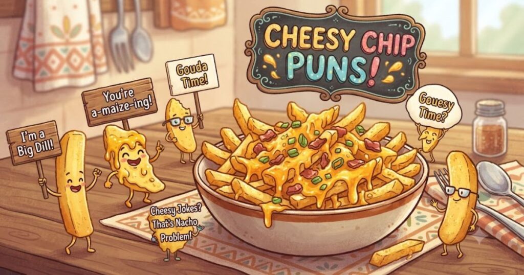 Cheesy Chip Puns
