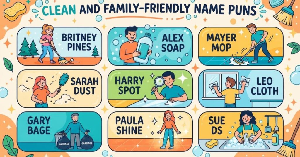 Clean and Family-Friendly Name Puns