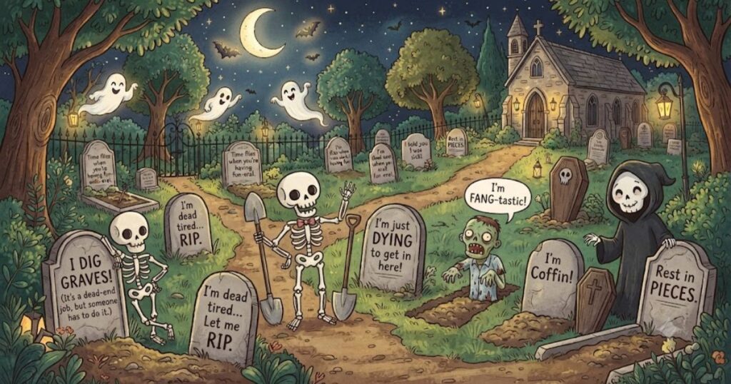 Death and Graveyard Puns