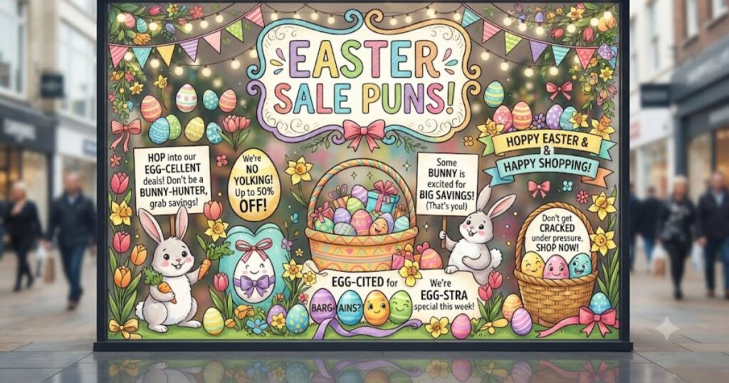 Easter Sale Puns