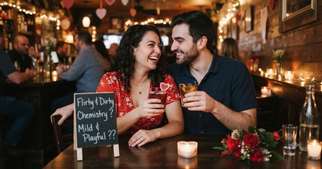 Flirty & Dirty Chemistry Valentine's Puns (Mild & Playful)
