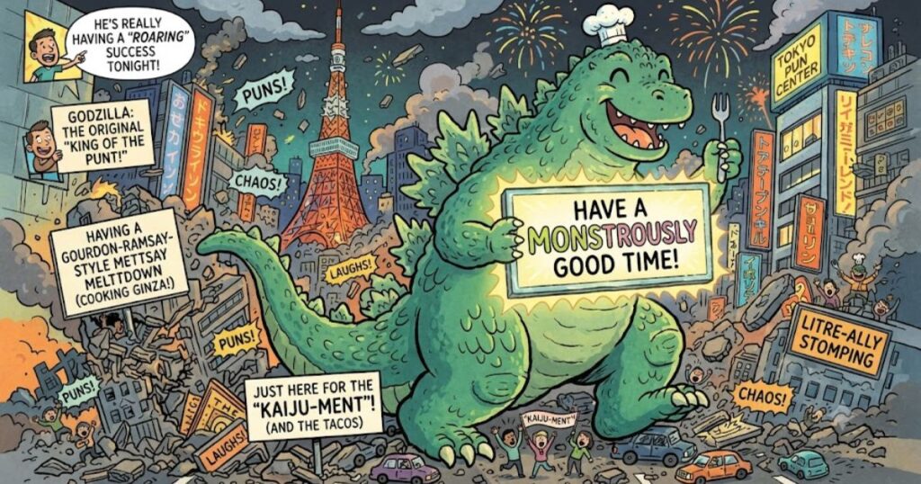 Funny Godzilla Puns