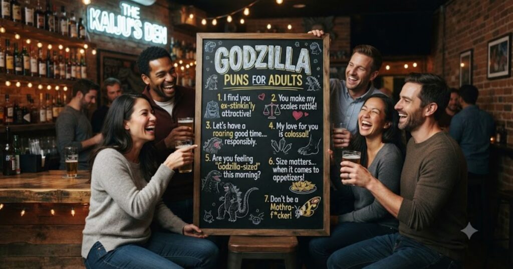 Godzilla Puns for Adults