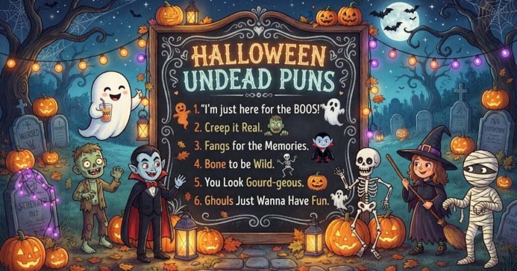 Halloween Undead Puns