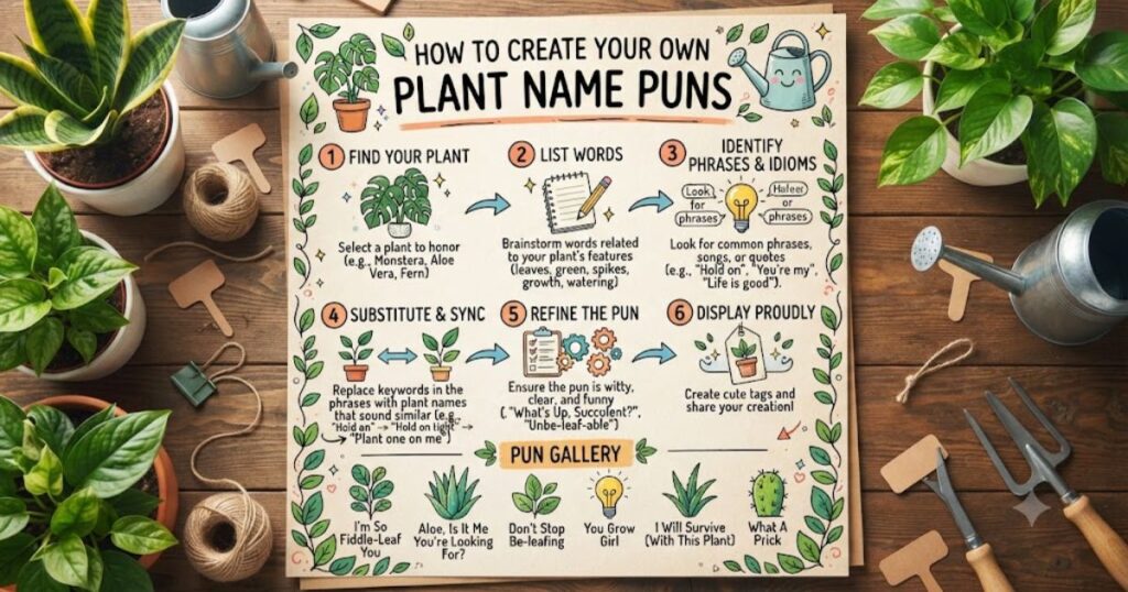 How to Create Your Own Plant Name Puns