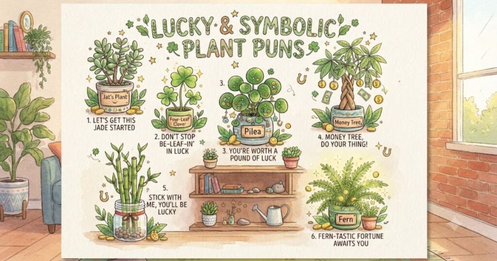 Lucky & Symbolic Plant Puns