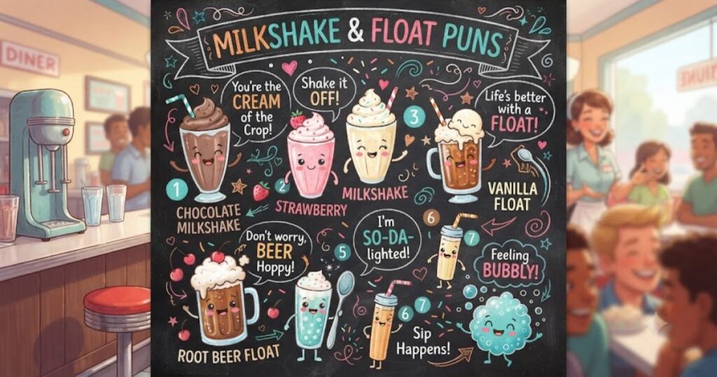Milkshake and Float Puns