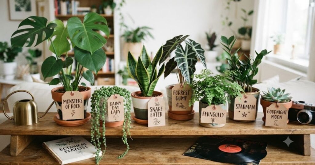 Music & Movie Inspired Plant Names