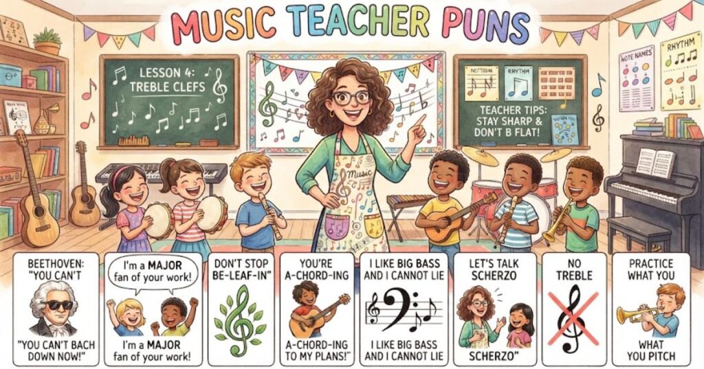 Music Teacher Puns