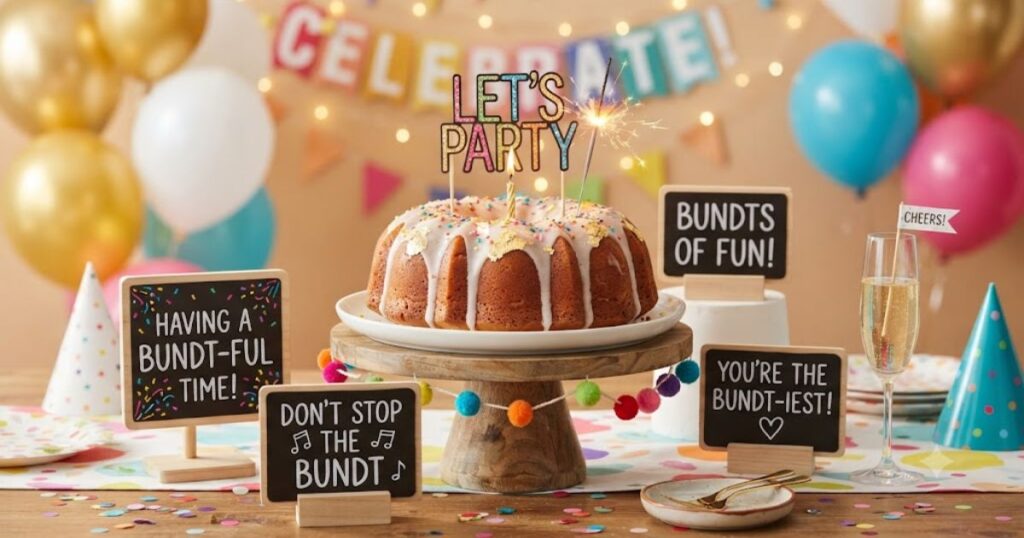Party & Celebration Bundt Cake Puns