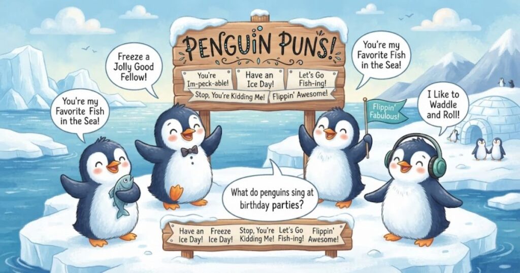 Penguin Puns