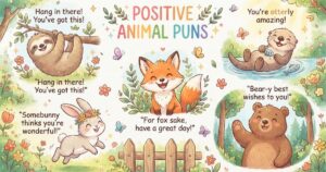 positive animal puns