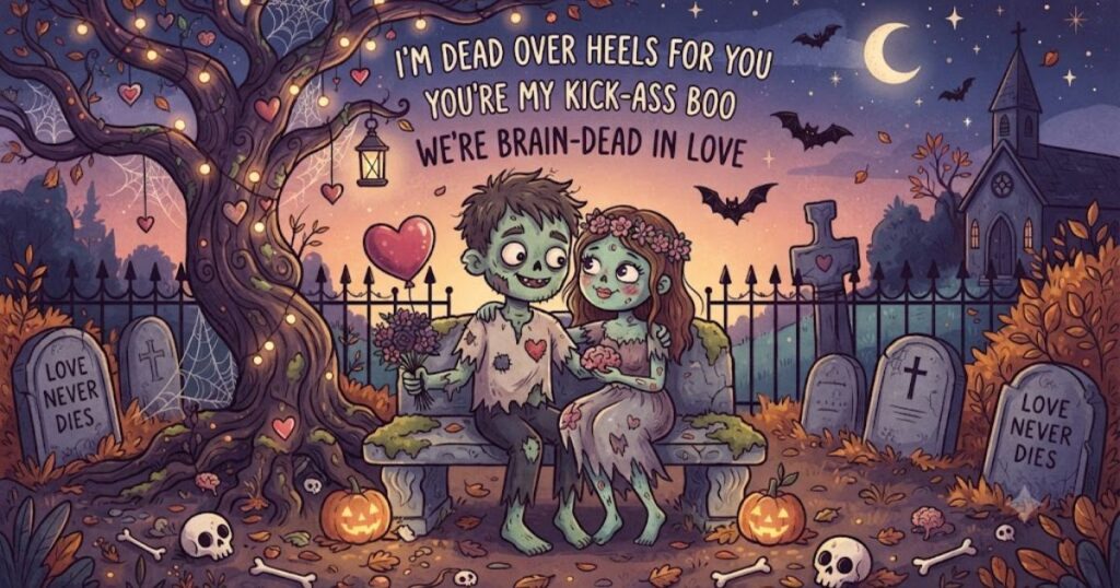 Romantic & Love Themed Undead Puns