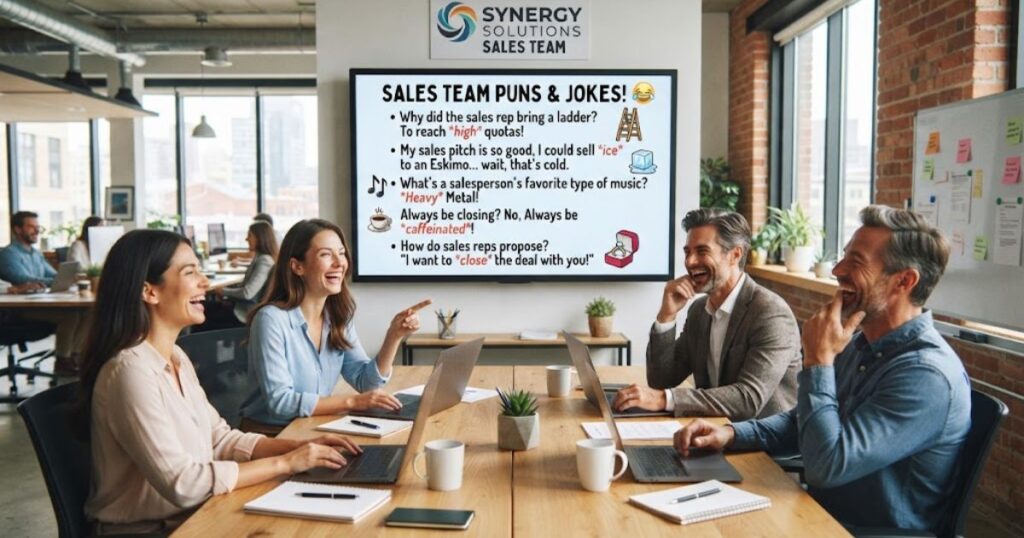 Sales Team Puns and Salesperson Jokes