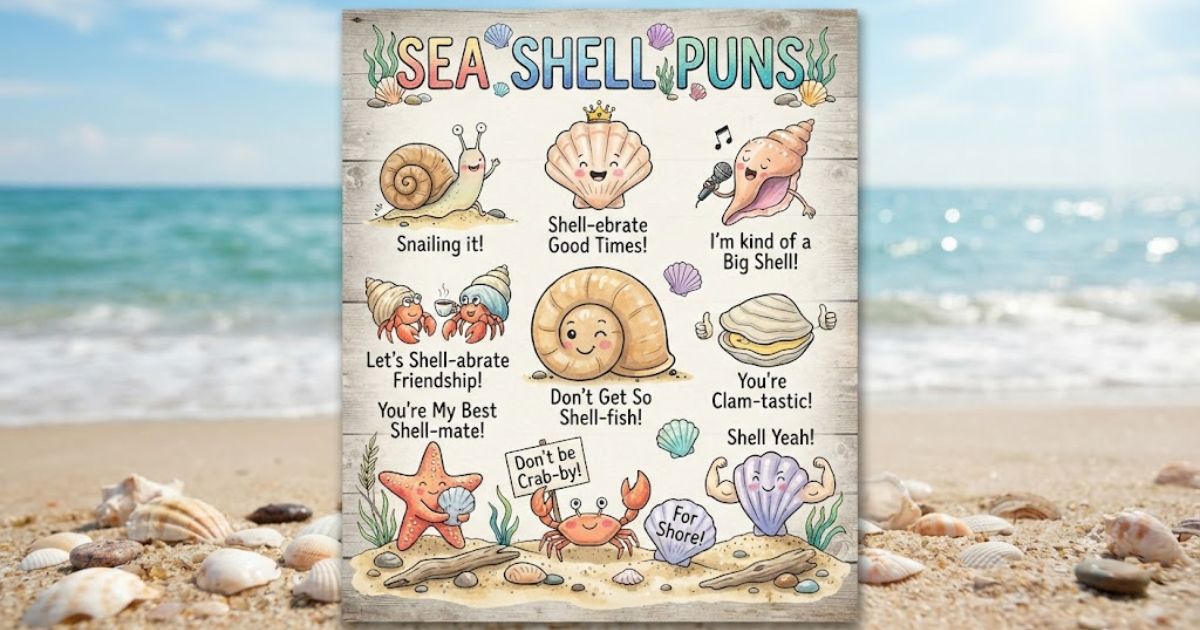 sea shell puns