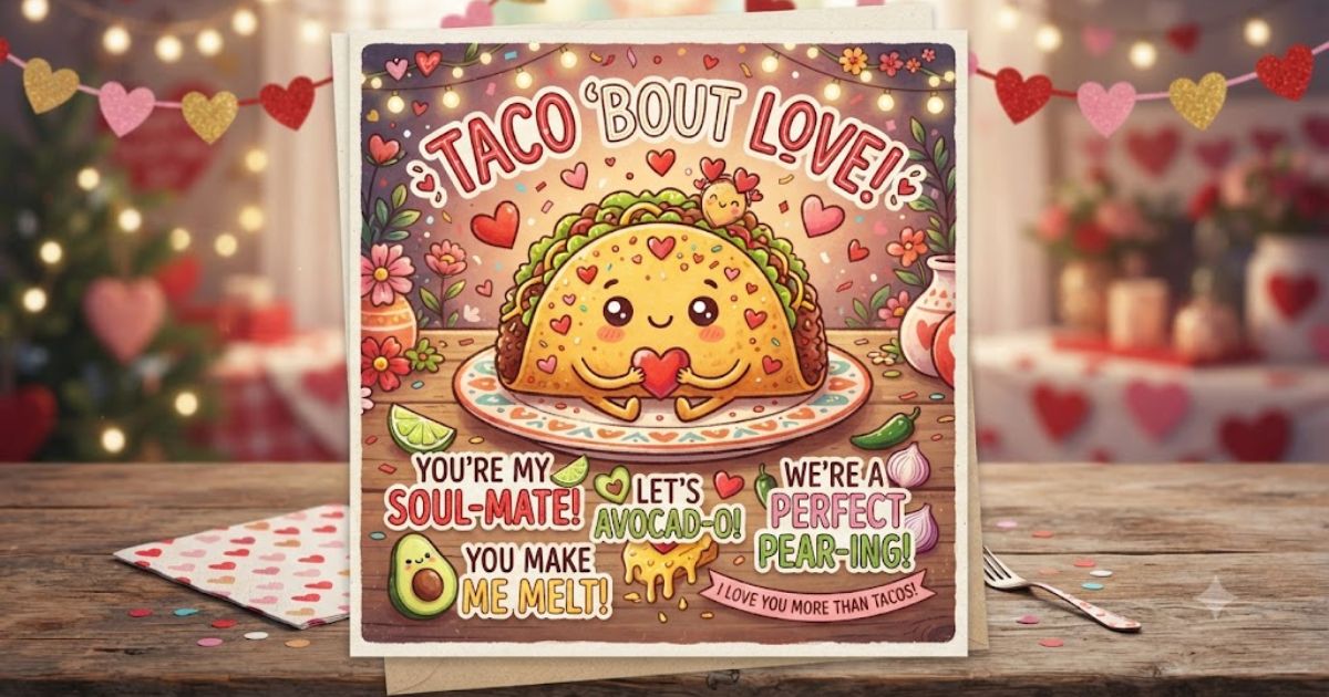 taco valentine puns