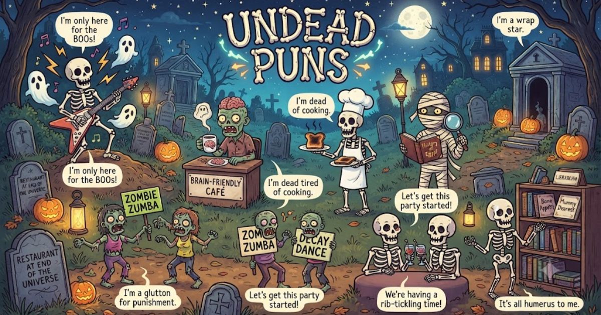 undead puns