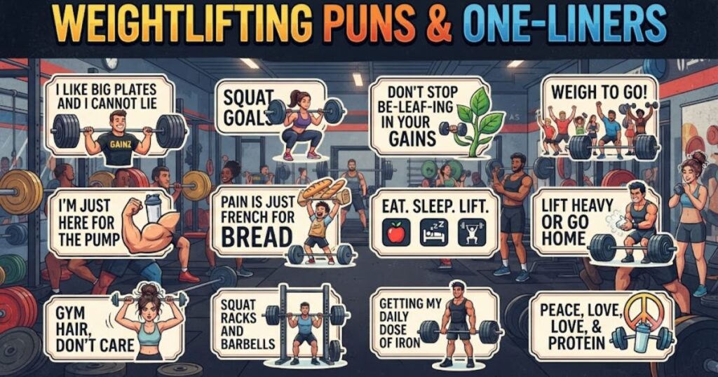 Weightlifting Puns One Liners