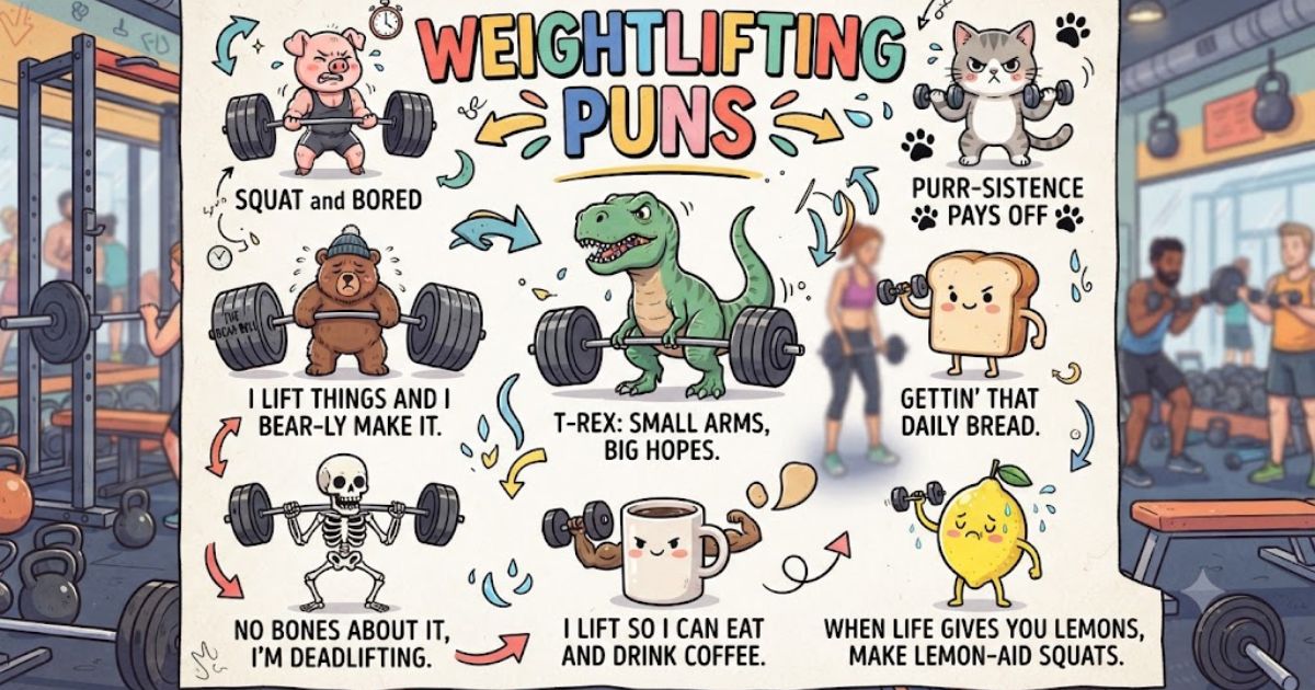weightlifting puns