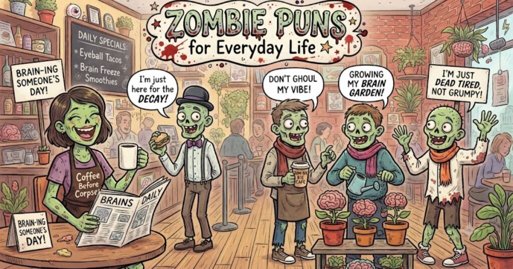Zombie Puns for Everyday Life