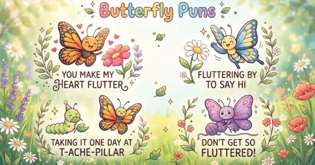 Butterfly Puns
