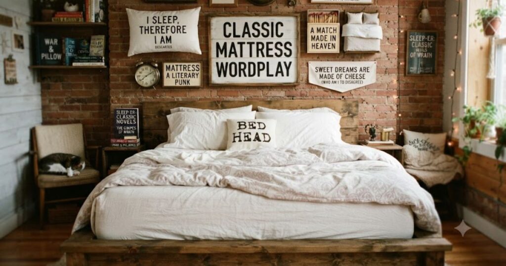 Classic Mattress Wordplay