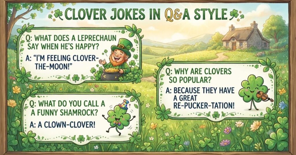 Clover Jokes in Q&A Style