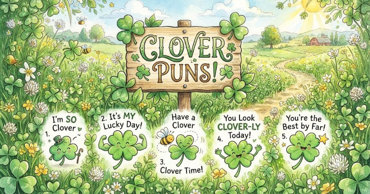 clover puns