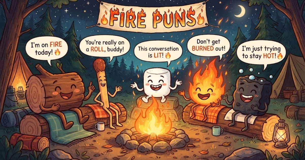fire puns