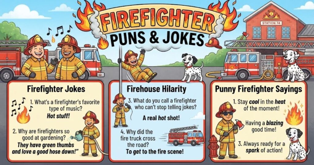 Firefighter Puns and Jokes