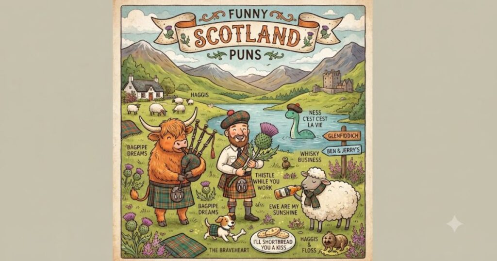 Funny Scotland Puns